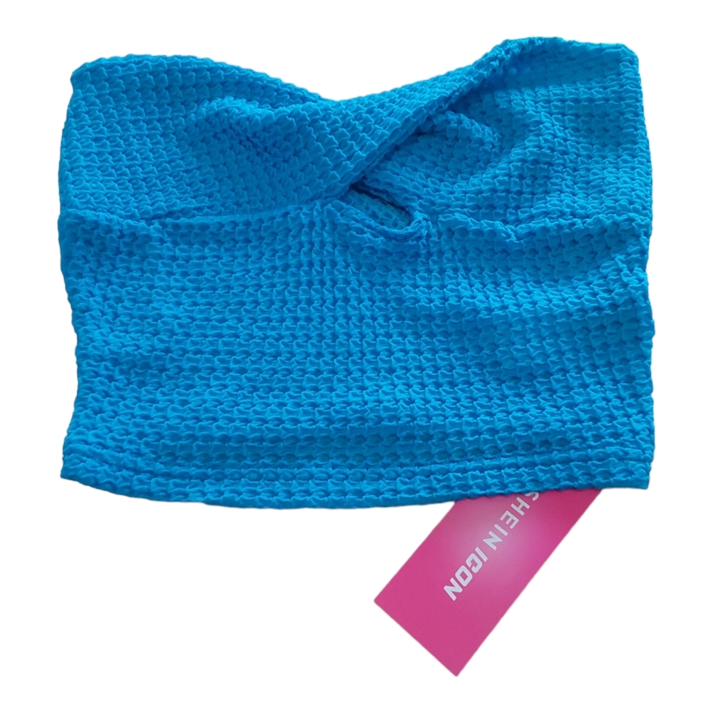 1 Girls Shein Icon Tube Top